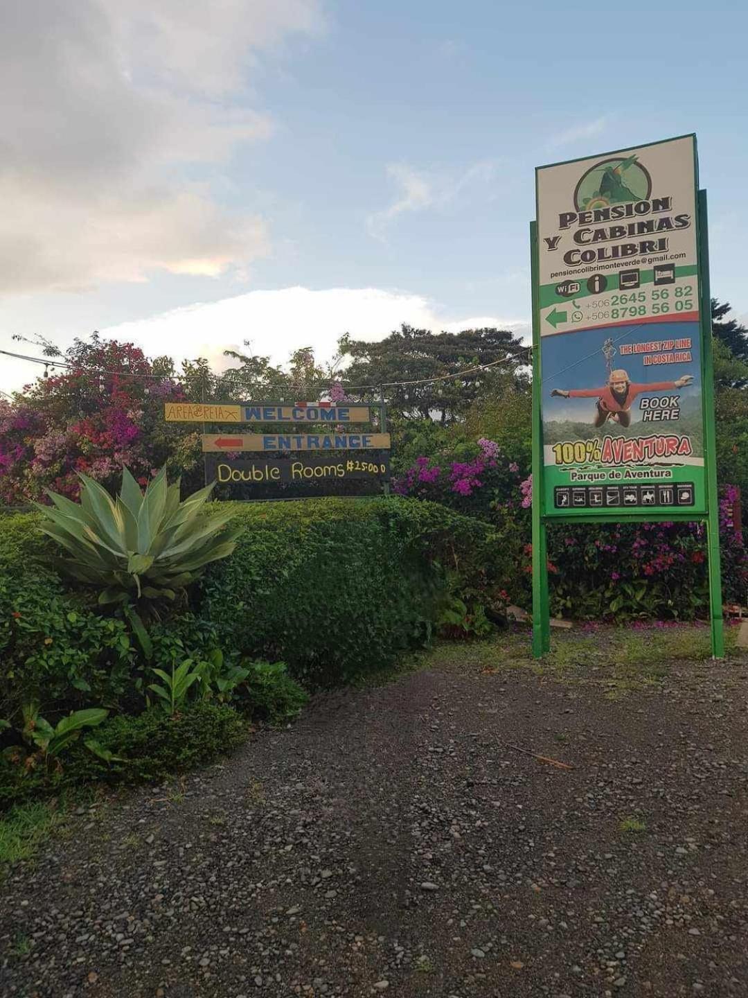 Pension Y Cabinas Colibri B&B Costa Rica Монте-Верде Экстерьер фото